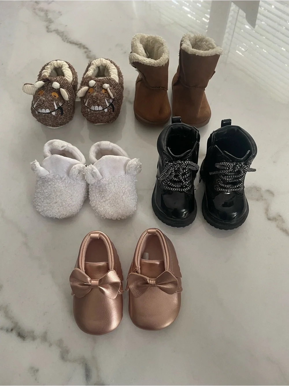 Baby Shoes 0-3 and 3-6 months Girls #0210
